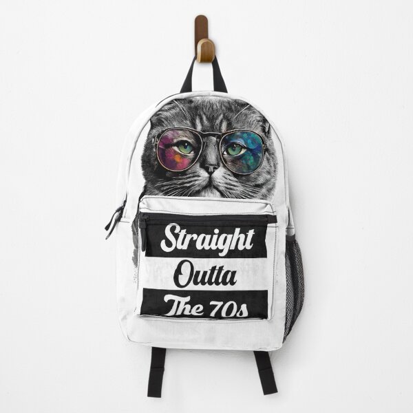 Item preview, Straight Outta The 70s Cat designed and sold by WilderMinds.