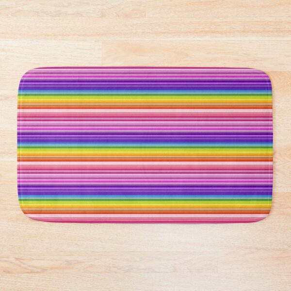 Item preview, Multi Colored Thin Stripes Rainbow Stripes designed and sold by zanydoodles.