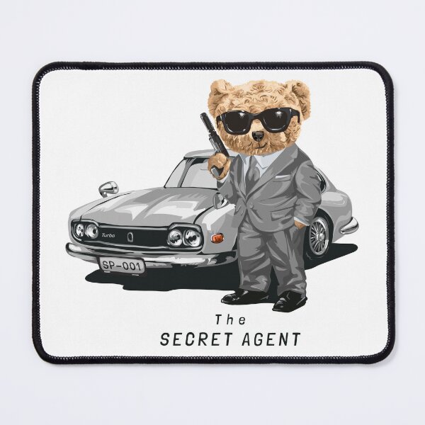 Item preview, Agent Teddy - The Secret Agent designed and sold by RCJLifestyles.