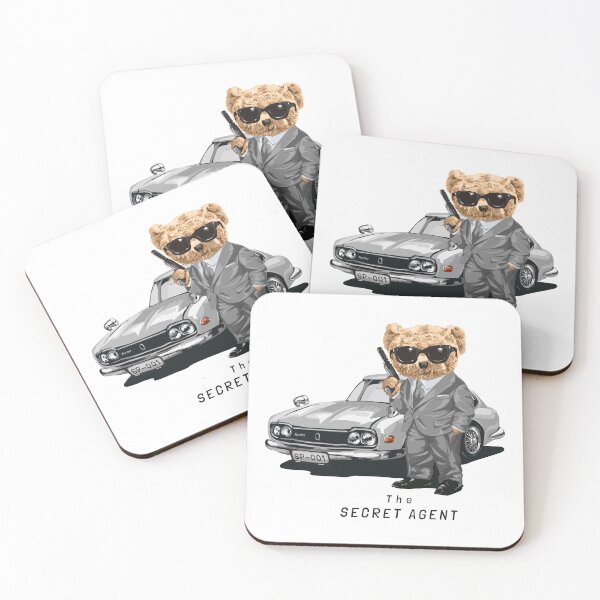 Item preview, Agent Teddy - The Secret Agent designed and sold by RCJLifestyles.