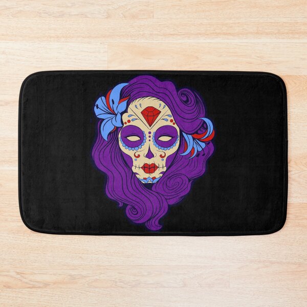Item preview, Sugar Skull Latino Latina Mexican Dead Gothic Skull designed and sold by DreamSwiftly.
