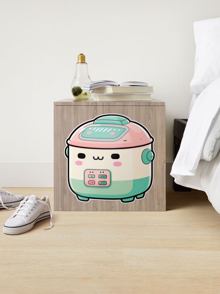 Rice Cooker for Effortless, Fluffy Rice Every Time Sticker for Sale by  ultra-cute