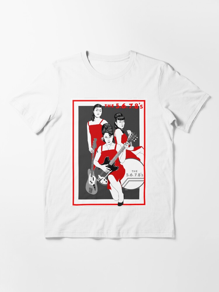 5678's shirt the 5.6.7.8's band t shirt Japanese rock tokyo