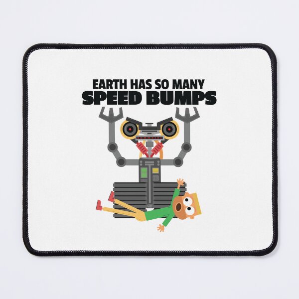 Item preview, Killer Robot So Many Speed Bumps Funny Meme Joke Ai Machine Running Over A Person LOL designed and sold by doseofwin.