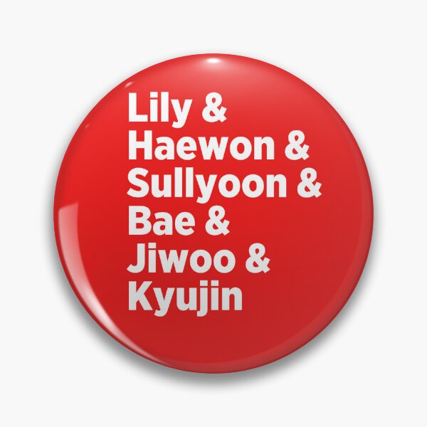 Item preview, NMIXX names - Kpop music girl idol designed and sold by babywearingmom.