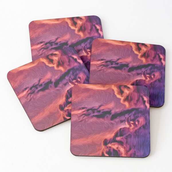 Item preview, Beautiful painted abstract clouds  designed and sold by OneUpArtDesigns.