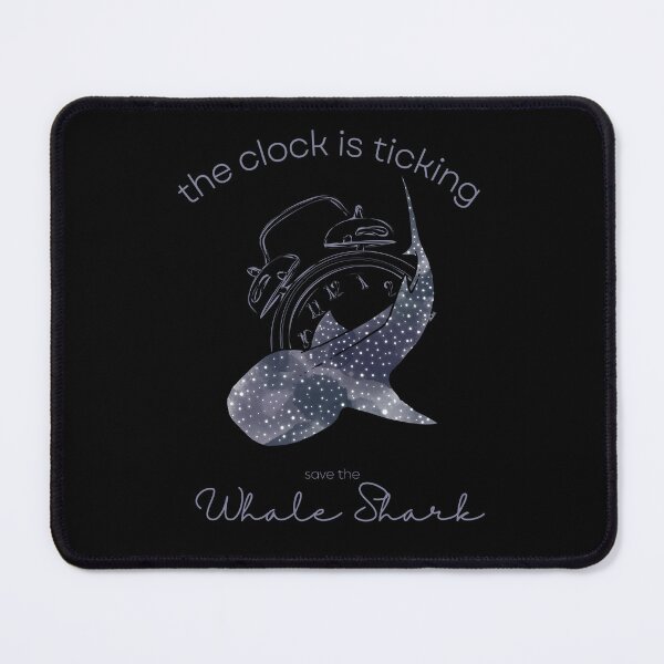 Item preview, The Whale Shark The Clock is Ticking Floor Pillow designed and sold by MagicWolfStar.
