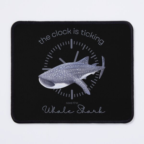 Item preview, The Whale Shark The Clock is Ticking Poster designed and sold by MagicWolfStar.