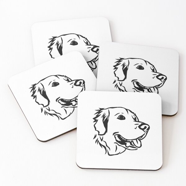Item preview, Minimalist Golden Retriever designed and sold by Whoofster.