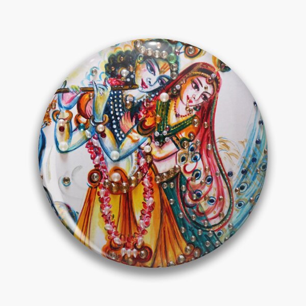 Item preview, divine love dance - Radha Krishna  designed and sold by Harsh  Malik.