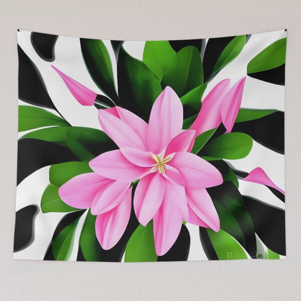 Item preview, Pink jasmine flower designed and sold by gramizzia.
