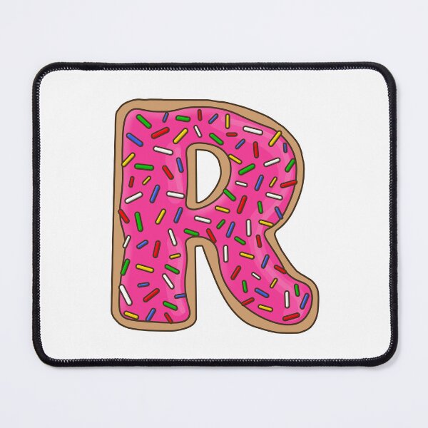 Item preview, Donut Letter R designed and sold by mynameisliana.