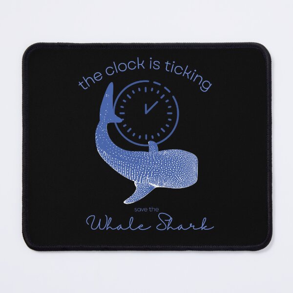 Item preview, The Whale Shark The Clock is Ticking Duvet Cover designed and sold by MagicWolfStar.