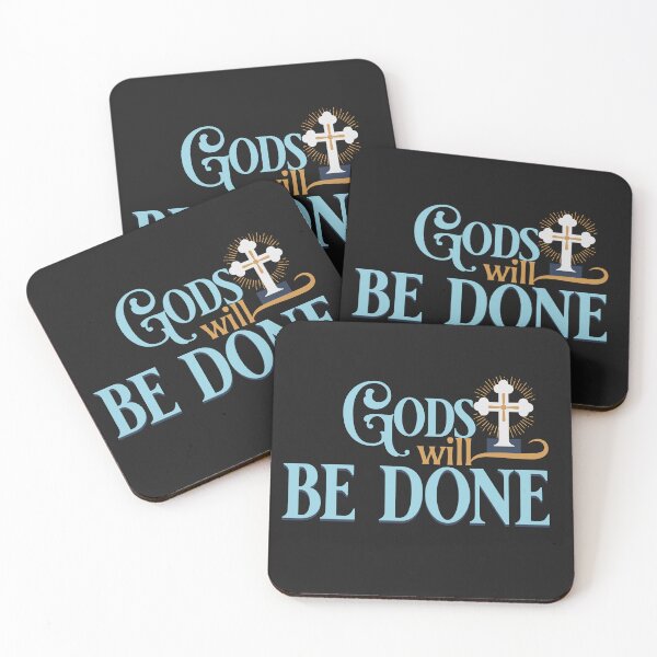 Item preview, God Will Be Done designed and sold by Kai Wen Designs.
