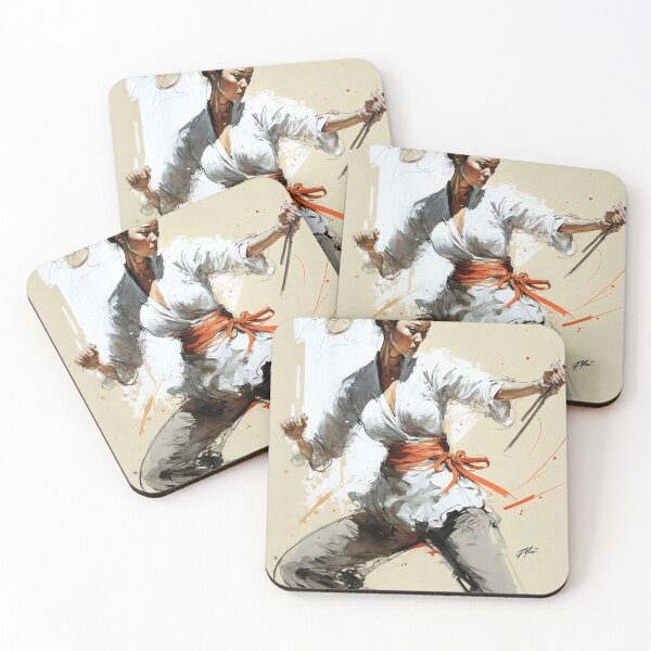 Item preview, Female Martial Artist designed and sold by Marcelo Vieira.