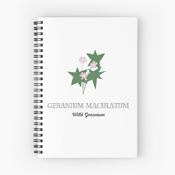 Item preview, Wild Geranium - Geranium Maculatum - Ontario Native Plant designed and sold by ebcameron.