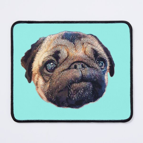 Item preview, Pug - Cute Puppy Dog Eyes designed and sold by ElegantCat.