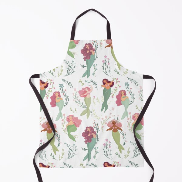 Item preview, Floral Mermaids illustration designed and sold by Artofstephmarie.