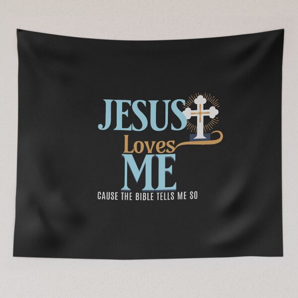 Item preview, Jesus Loves Me designed and sold by Kai Wen Designs.