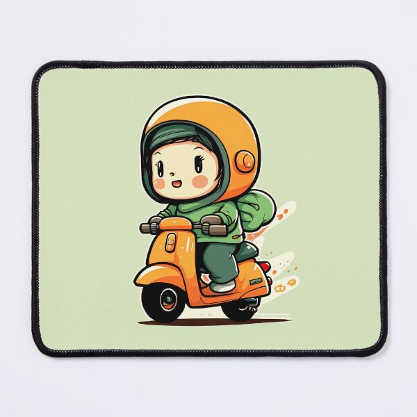 Item preview, Scooting Around On A Scooter designed and sold by ultra-cute.