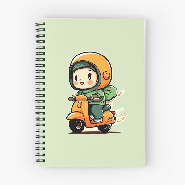 Item preview, Scooting Around On A Scooter designed and sold by ultra-cute.