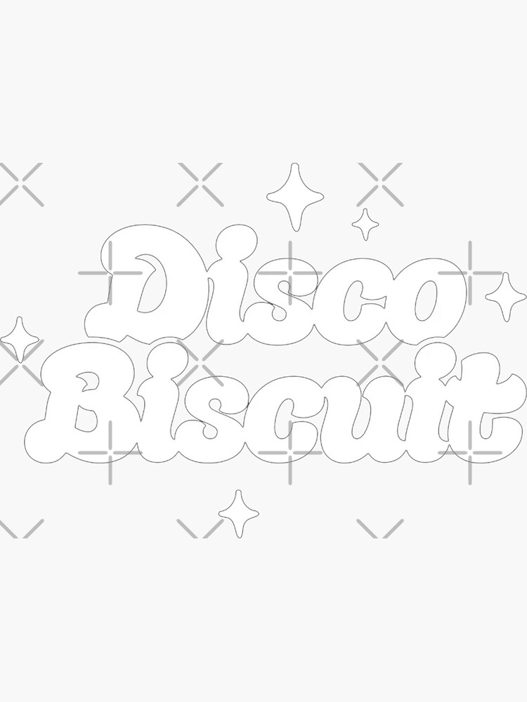 "BestTheDiscoBiscuitsLogo" Sticker for Sale by cadburyyy Redbubble