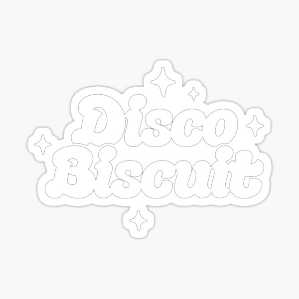 "BestTheDiscoBiscuitsLogo" Sticker for Sale by cadburyyy Redbubble