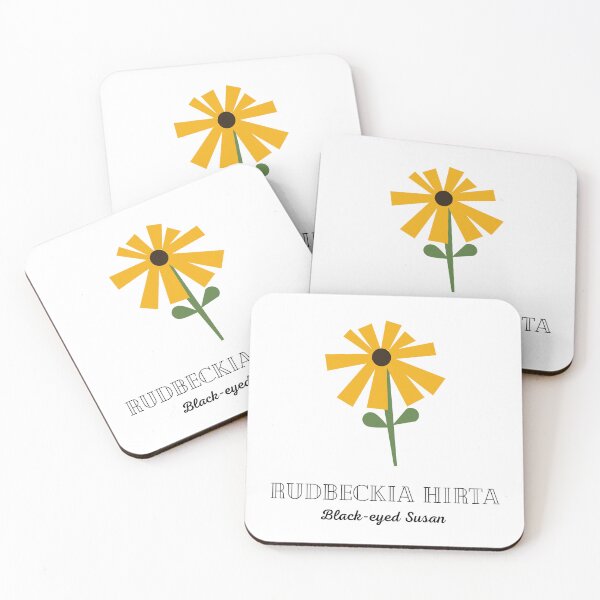 Item preview, Black Eyed Susan - Rudbeckia Hirta - Ontario Native Plant designed and sold by ebcameron.
