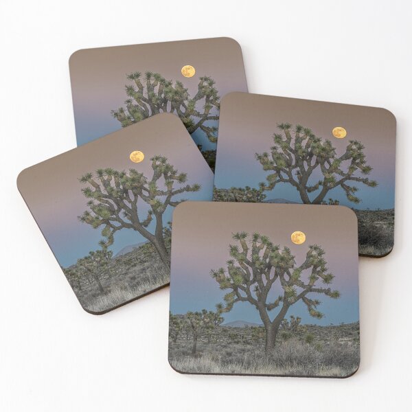 Item preview, Full Moon Over Joshua Tree National Park designed and sold by GeorgeBuxbaum.