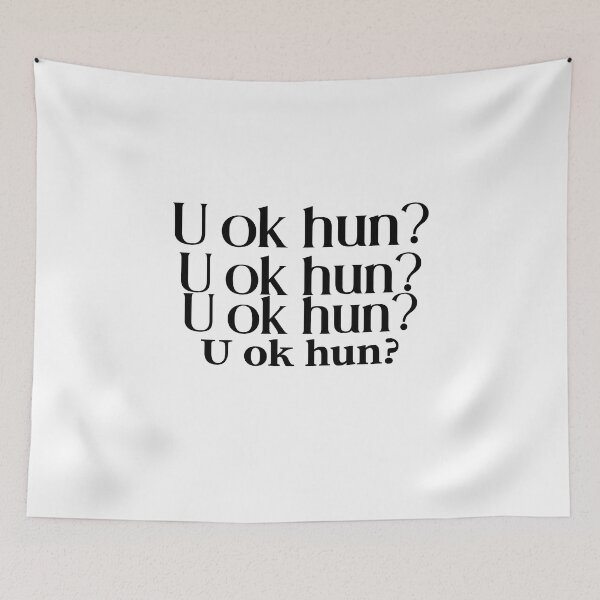Item preview, U OK HUN? designed and sold by LadyHustle.