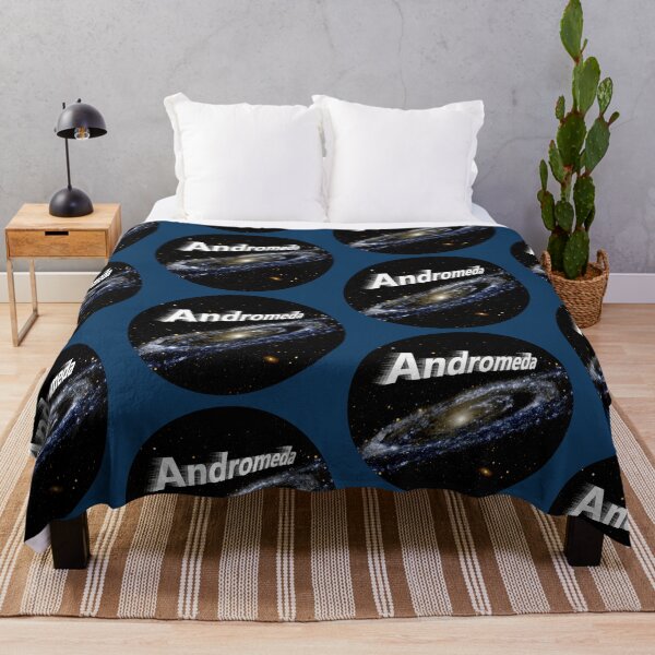 Item preview, Andromeda Galaxy abstract design designed and sold by lobodelnoir.