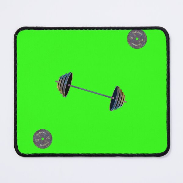 Item preview, Barbell and weights Pattern - Green- Available on socks mugs shirts stickers and more designed and sold by Dude  Stuff.