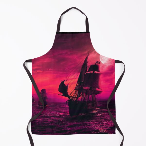 Item preview, Red Skies at Night (A Pirate's Dream) designed and sold by Edenglow Prints & Peculiars.