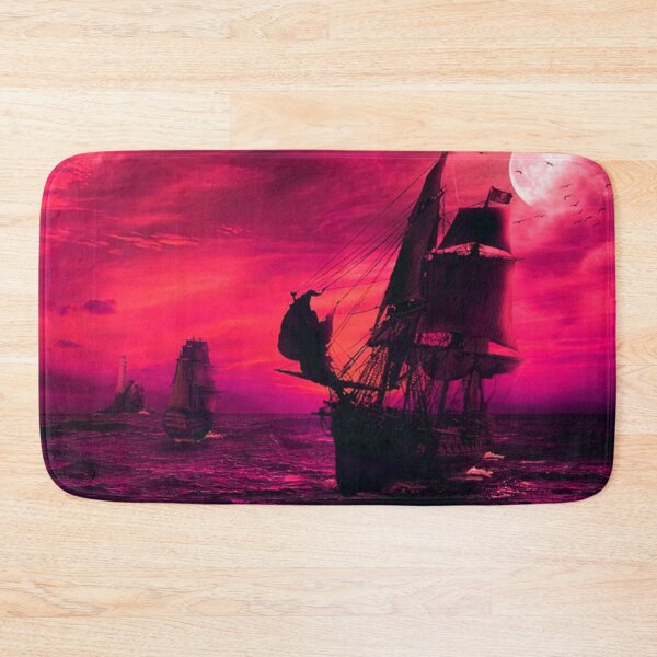 Item preview, Red Skies at Night (A Pirate's Dream) designed and sold by Edenglow Prints & Peculiars.