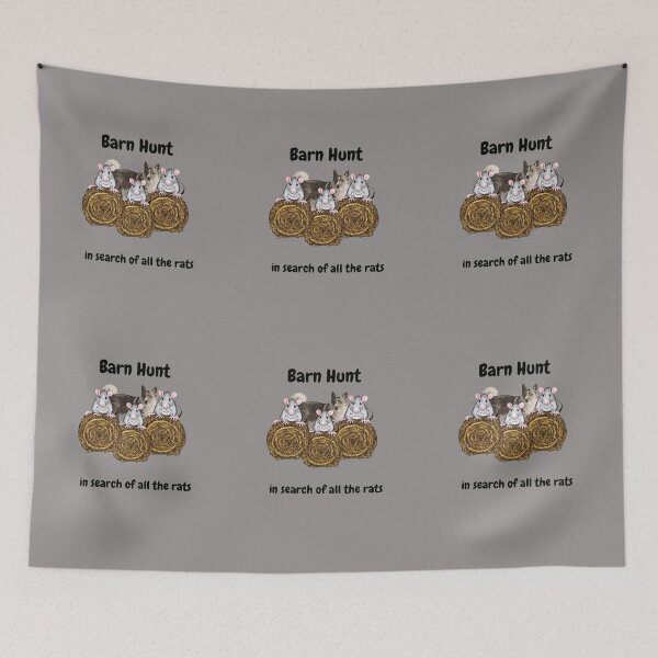 Item preview, Funny Barn Hunt - in search of all the rats with a Swedish Vallhund dog designed and sold by Just4doglovers.