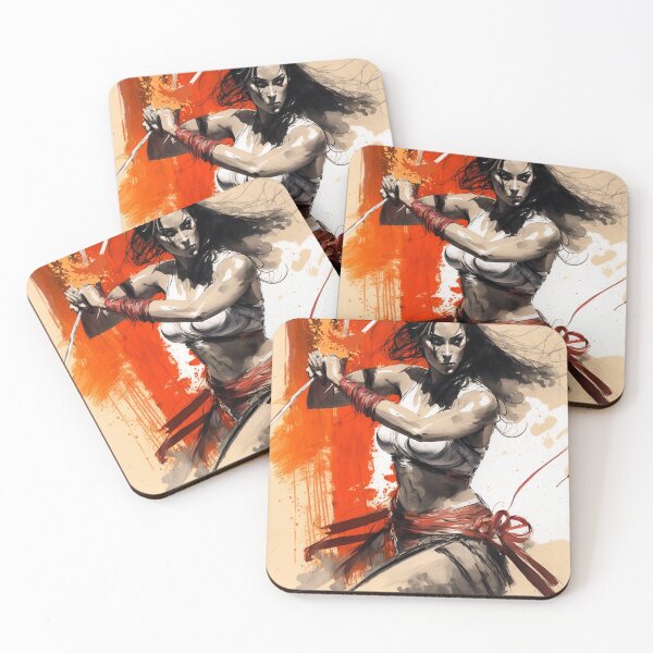 Item preview, Woman Fighting With Sword designed and sold by Marcelo Vieira.