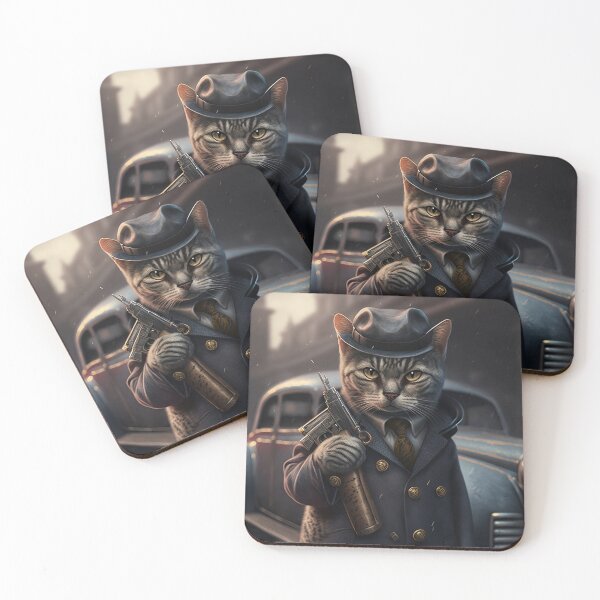 Item preview, Peaky cats : The Feline Mafia Gang designed and sold by Nugstore.
