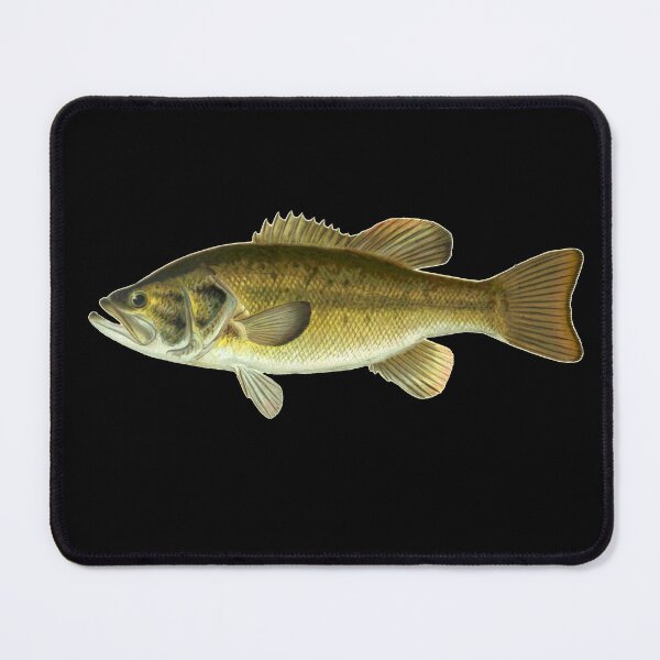 Item preview, Large mouth bass vintage image designed and sold by DelynCreates.
