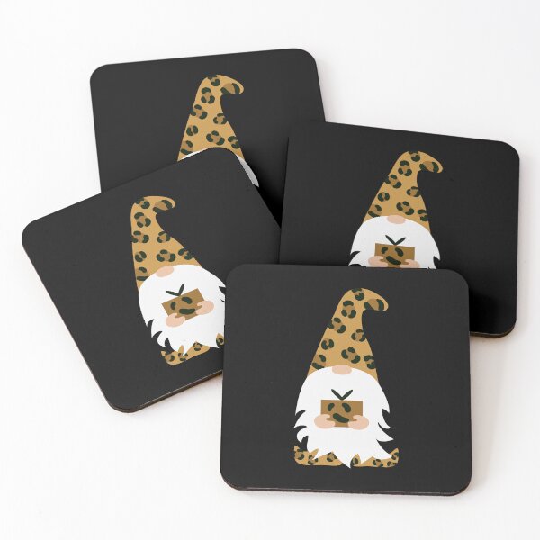 Item preview, Cute Gnome, Leopard gnome with present designed and sold by Createya.