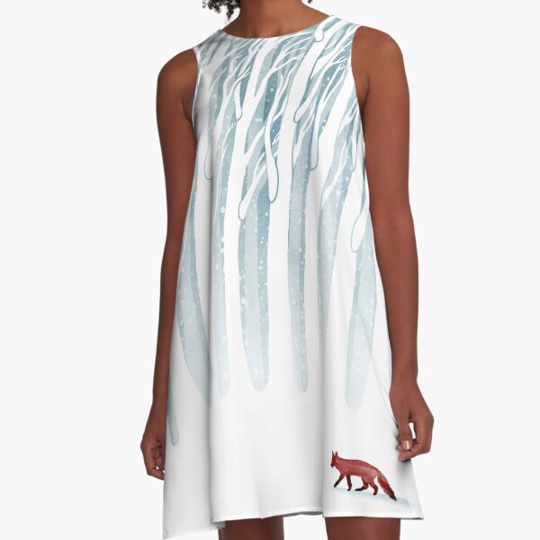 Winter Storm A-Line Dress
