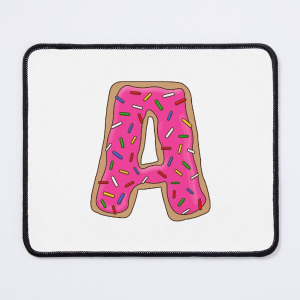Item preview, Donut Letter A designed and sold by mynameisliana.