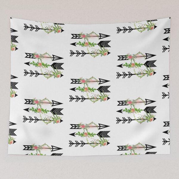 Item preview, Watercolour floral Arrows designed and sold by NixieNoo.