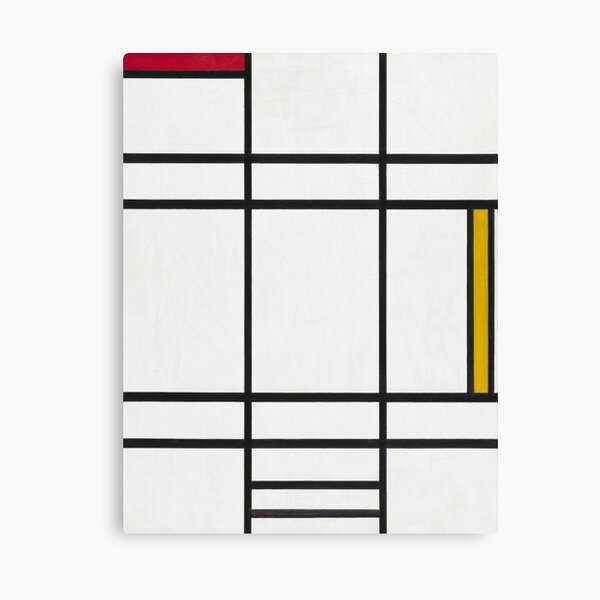 Item preview, Composition in White, Red, and Yellow 1936 by Piet Mondrian designed and sold by BossyCatHome.