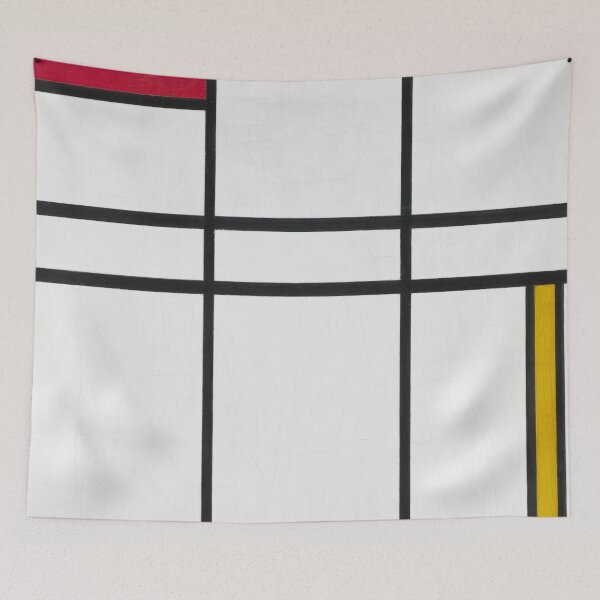 Item preview, Composition in White, Red, and Yellow 1936 by Piet Mondrian designed and sold by BossyCatHome.