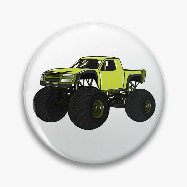 Item preview, Monster truck cartoon illustration designed and sold by Misscartoon.