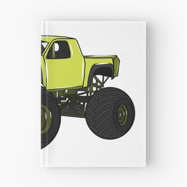 Item preview, Monster truck cartoon illustration designed and sold by Misscartoon.