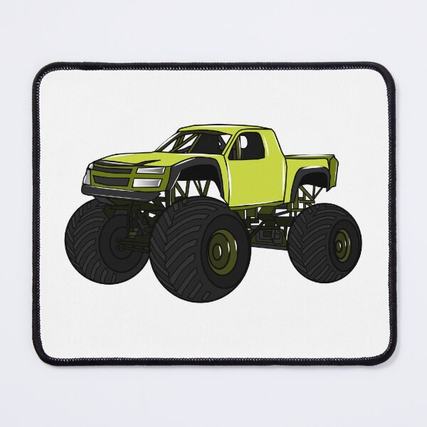 Item preview, Monster truck cartoon illustration designed and sold by Misscartoon.