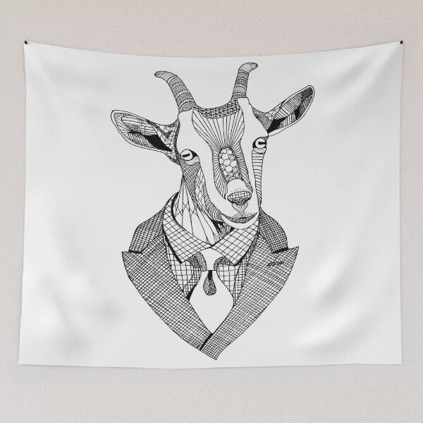 Item preview, Classy Sir Goat designed and sold by hamdrawings.
