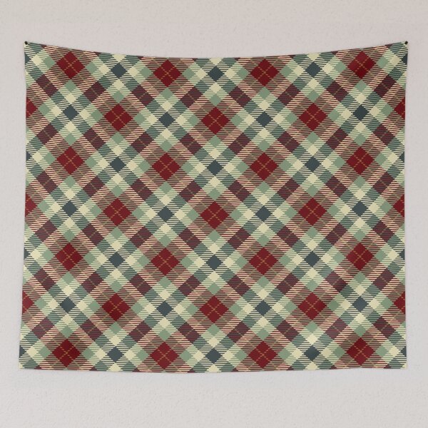 Item preview, Holiday Plaid 18 designed and sold by Mandala Of Life.