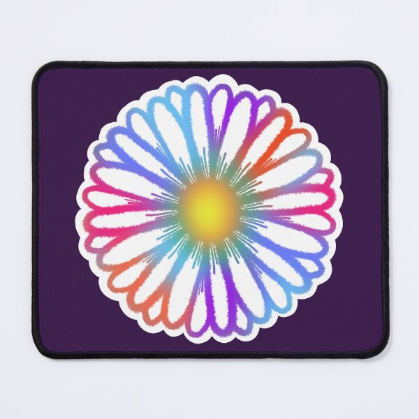 Item preview, Rainbow bright flower designed and sold by ShareJoy.